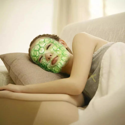 Reusable Hot Cold Face Gel Pack Wrap