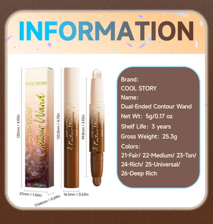 6-Color Pearl Contouring Stick Set