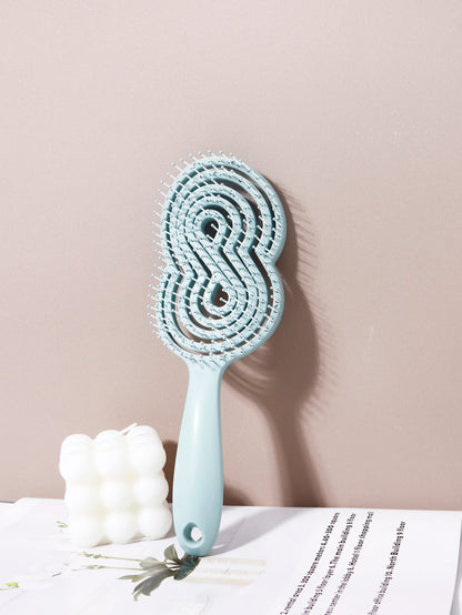 Hollow Out Anti-Static Detangling Massage Brush