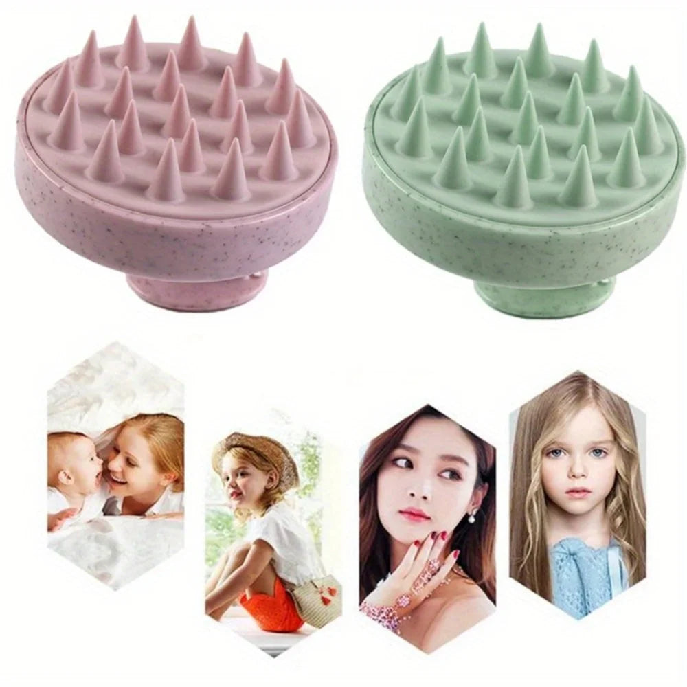 Silicone Scalp Shampoo Brush