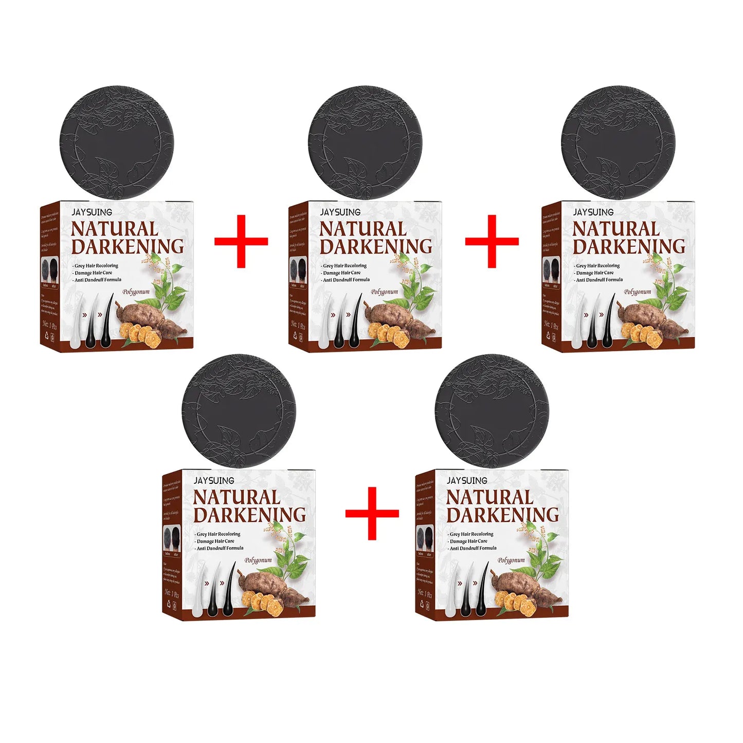 Polygonum Hair Darkening Shampoo Bar