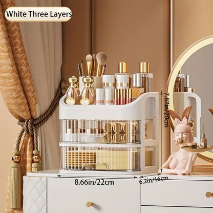 Large Transparent Makeup Storage Box