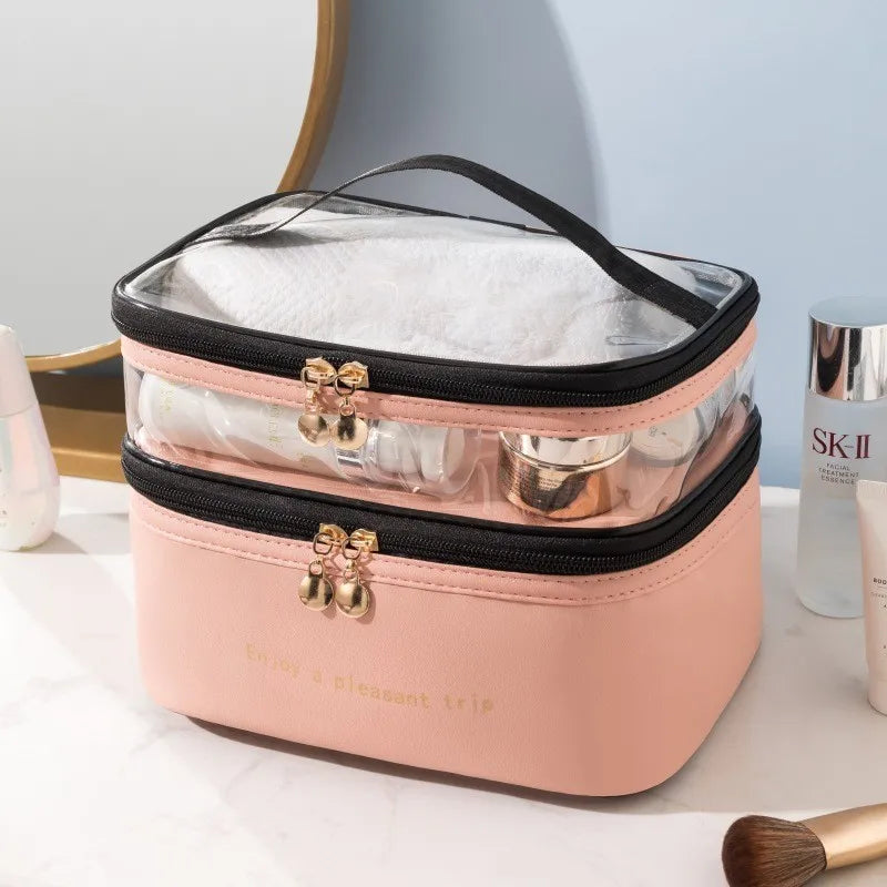 Large-Capacity Waterproof Travel Makeup Bag