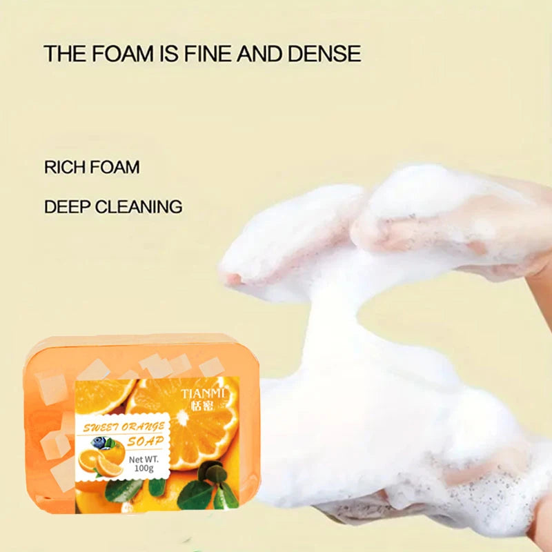 4PCS Fruit Jelly Soap Set