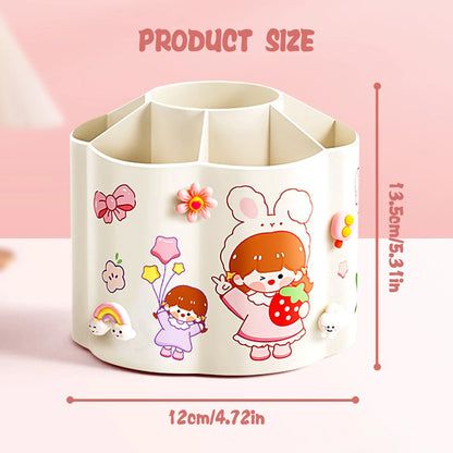 360° Rotating Desk Organizer