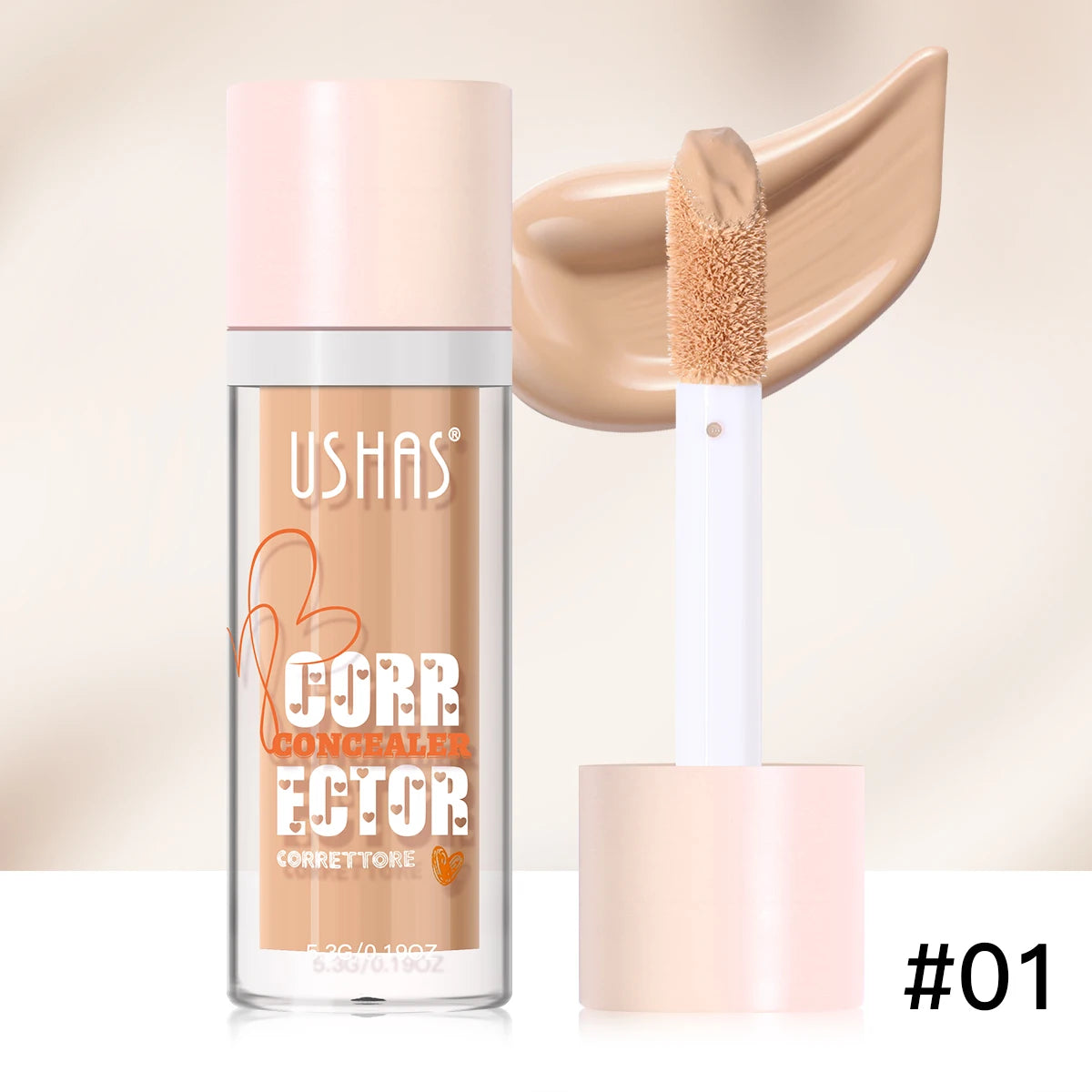 Twelve-Color Waterproof Brightening Concealer