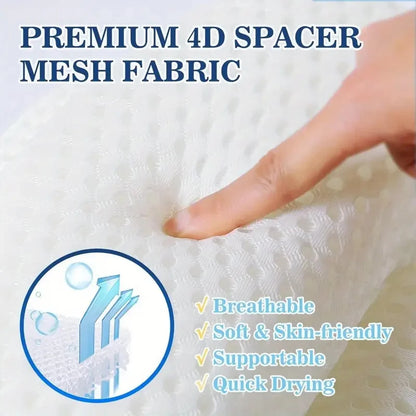 Luxury 4D Mesh Bath Pillow