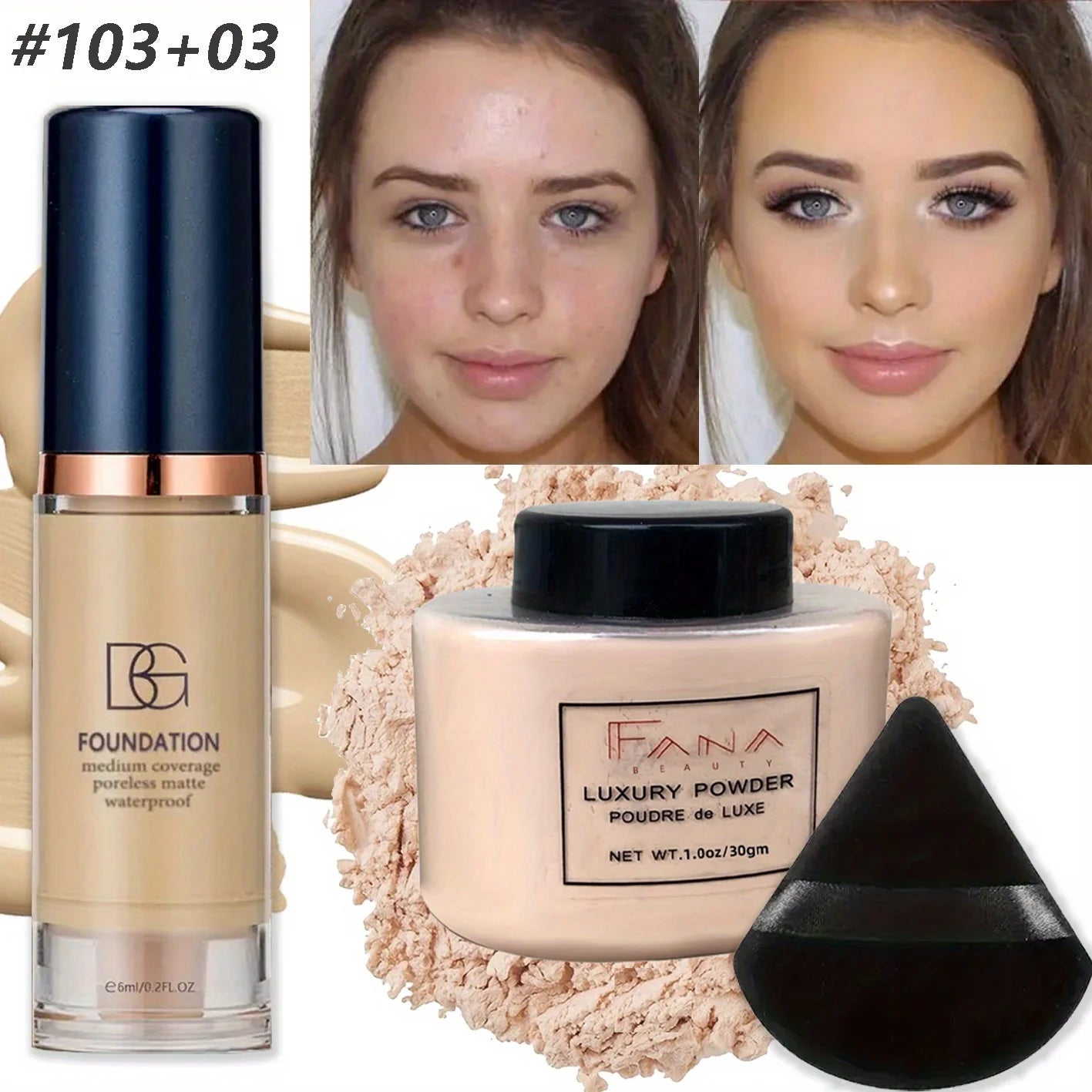 Full-Coverage Foundation Set