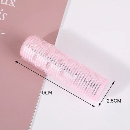 Large Self-Adhesive Hook Loop Hair Roller for DIY Curl Styling