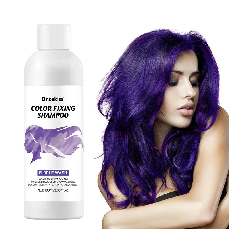 Semi-Permanent Color Protecting Hair Coloring Shampoo