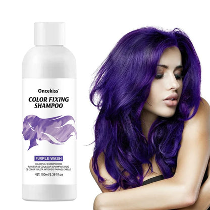 Semi-Permanent Color Protecting Hair Coloring Shampoo