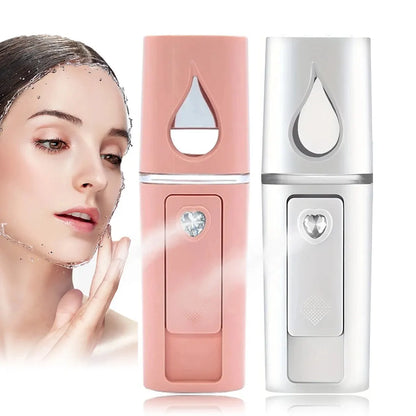Portable Nano Facial Steamer Hydrating Mist Sprayer