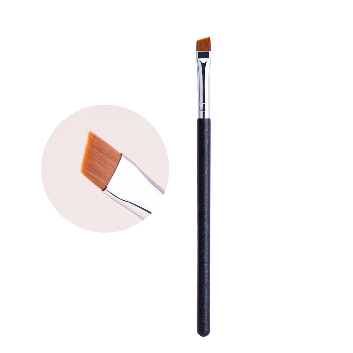 Ultra-Thin Flat Eyebrow and Eyeliner Brush