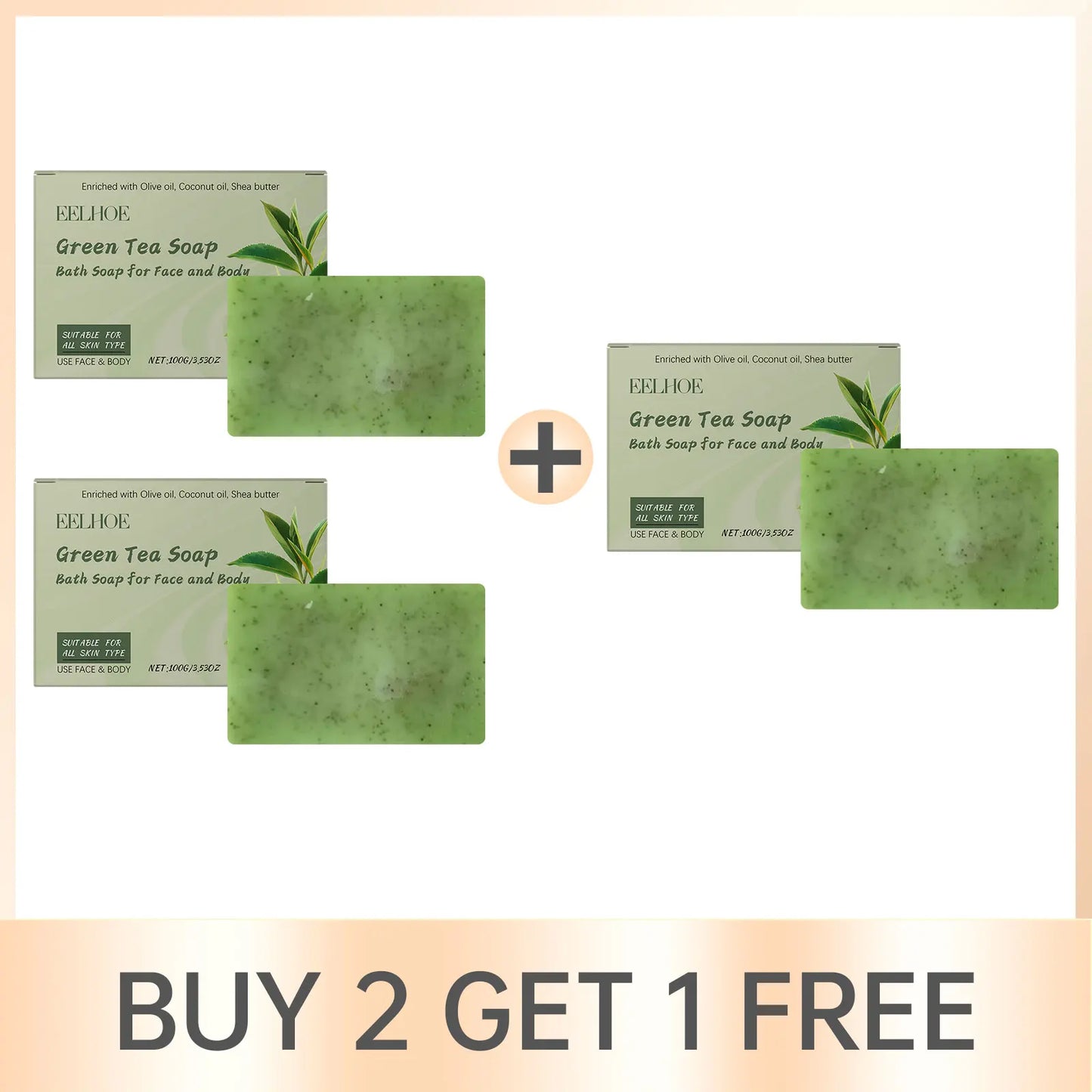 Green Tea Deep Cleansing Soap