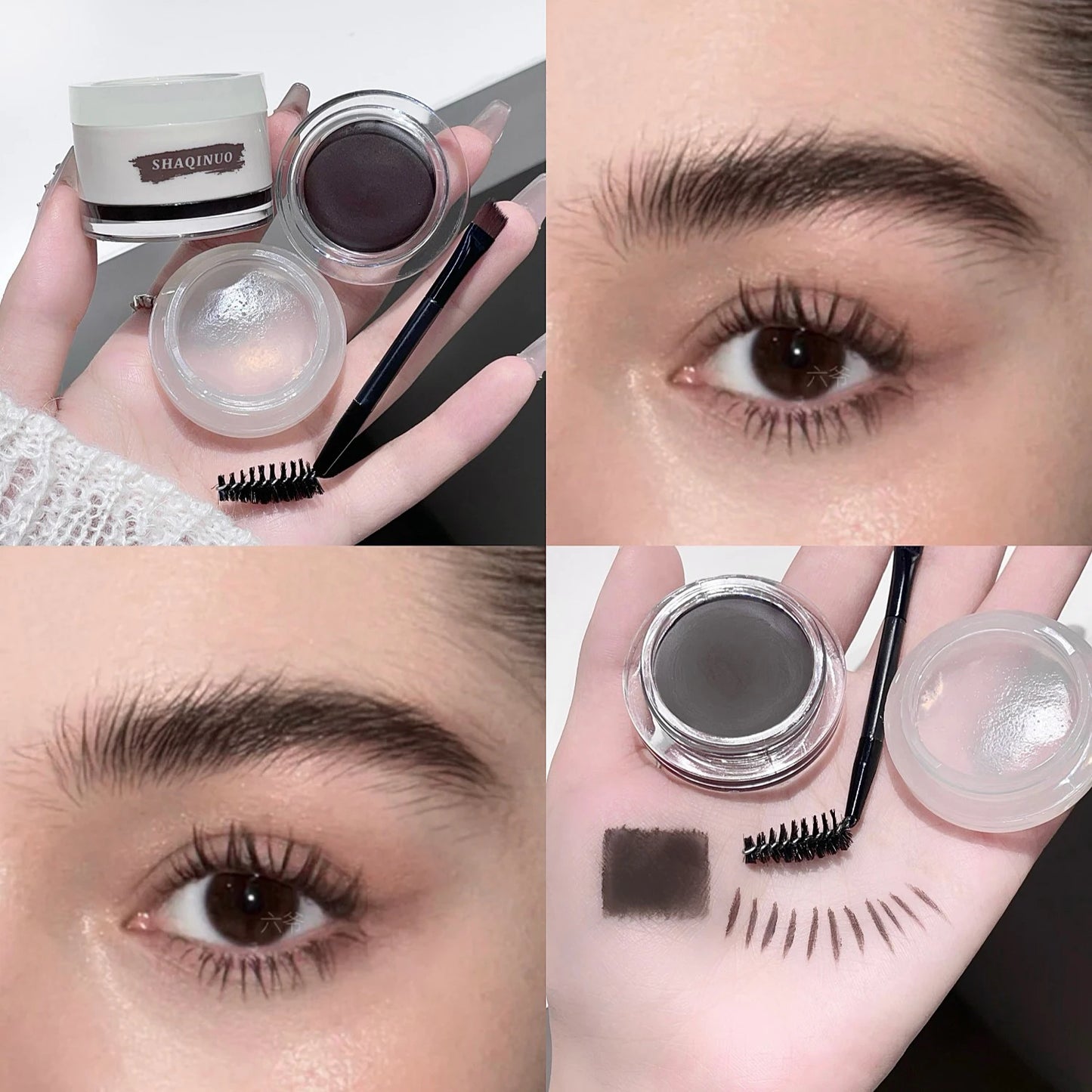 Three-in-One Brow Tint and Gel