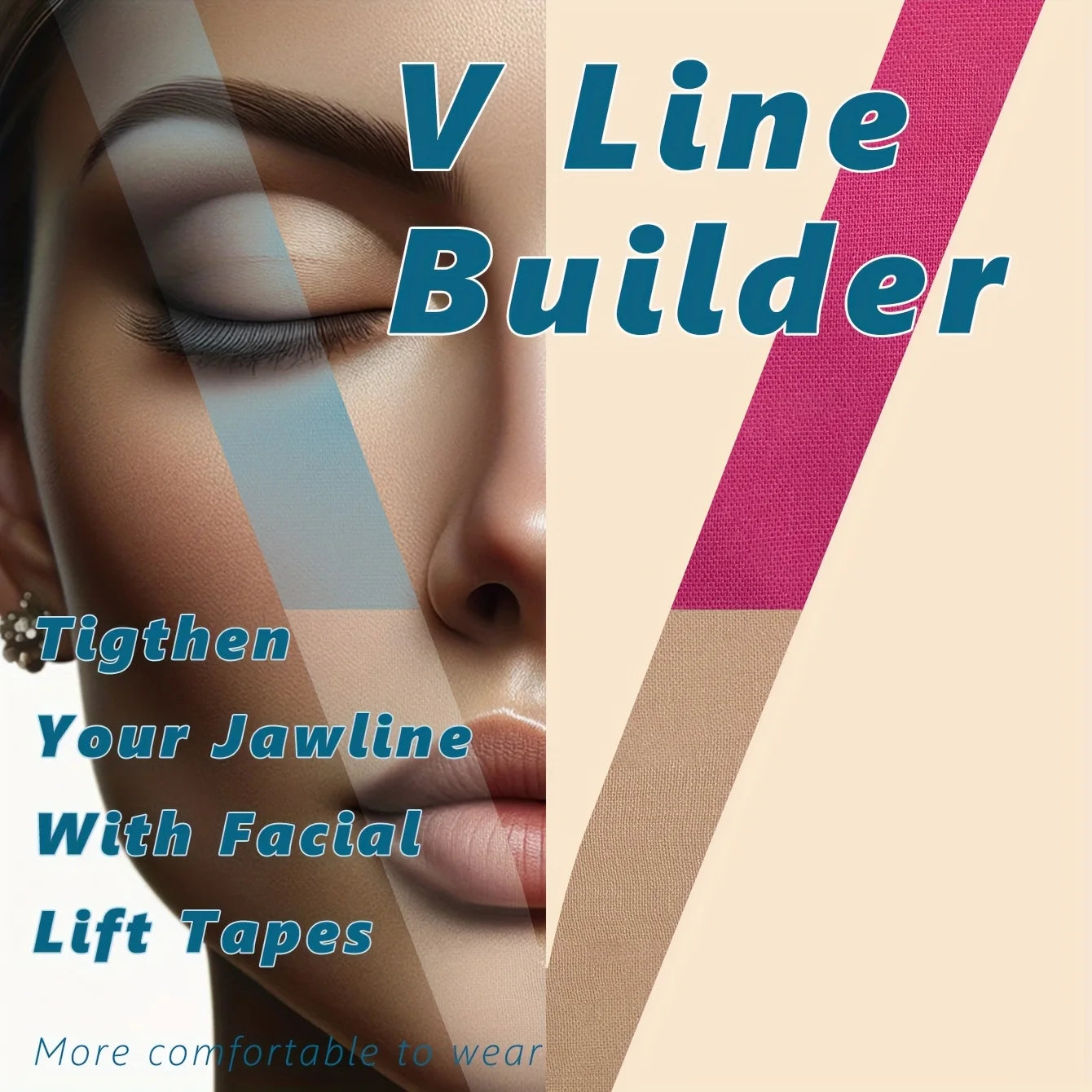 Elastic Face Lift Tape