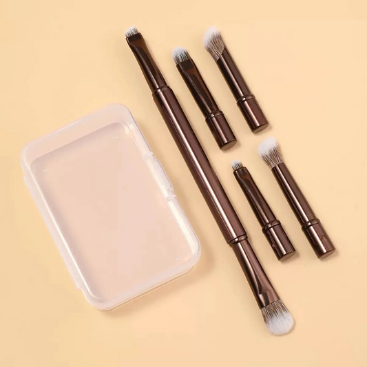 6-Pack Portable Makeup Brush Replacement Heads