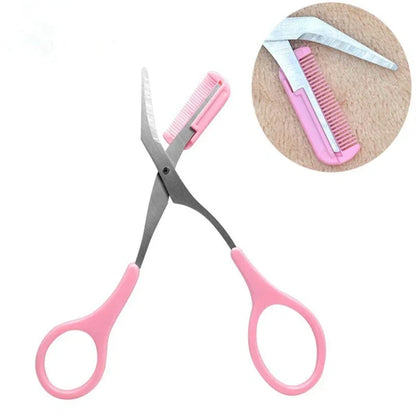 Stainless Steel Eyebrow Trimmer Scissors