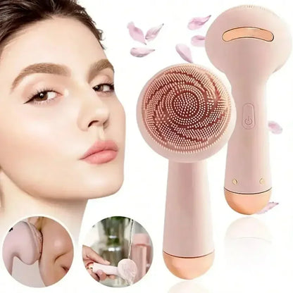 Electric Silicone Facial Cleansing Brush