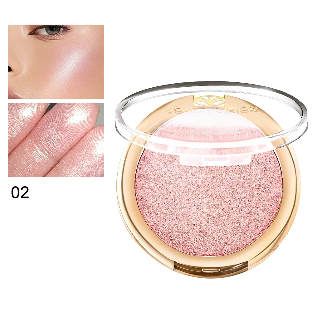 Polarized High-Gloss Highlighting Powder