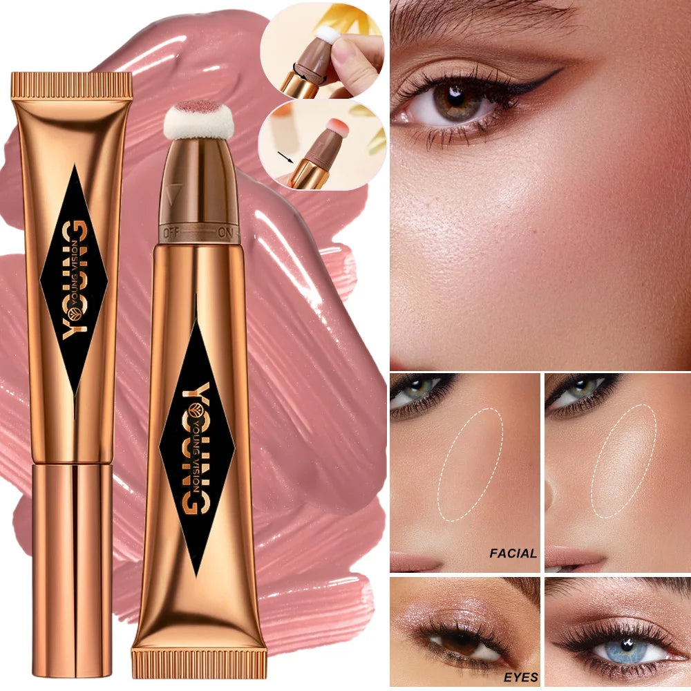 6-Color Air Cushion Liquid Blusher