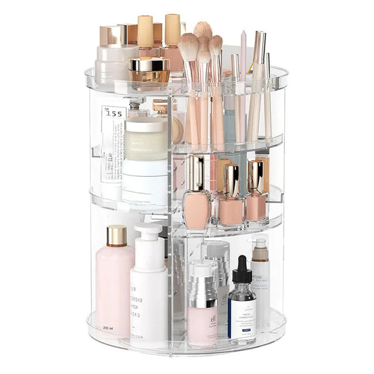 360° Rotating Makeup Organizer