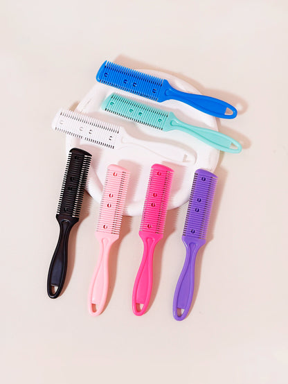 Double-Edged Hair Shaver Comb Slim Hair Cutting Tool