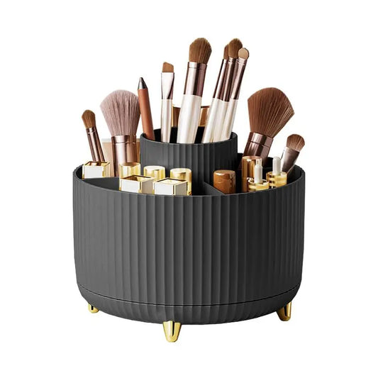 360° Rotating Makeup Brush Holder