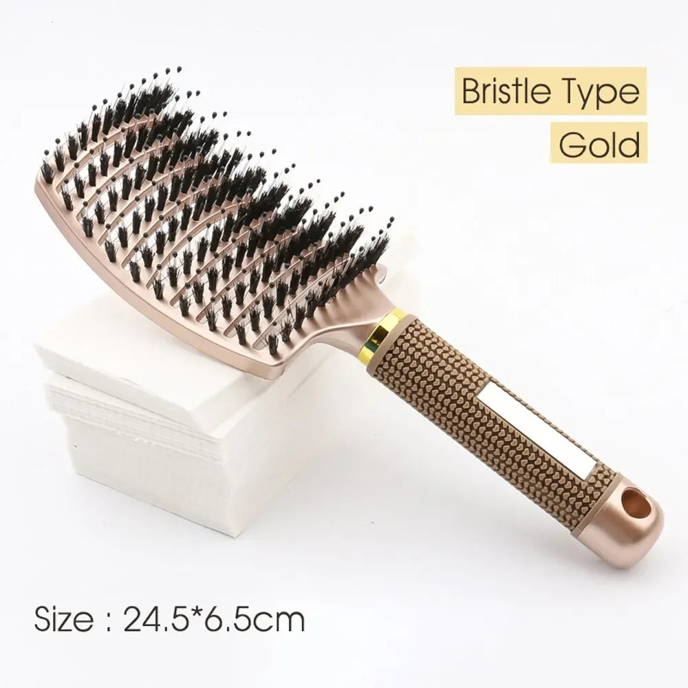 Detangling Bristle and Nylon Hair Brush