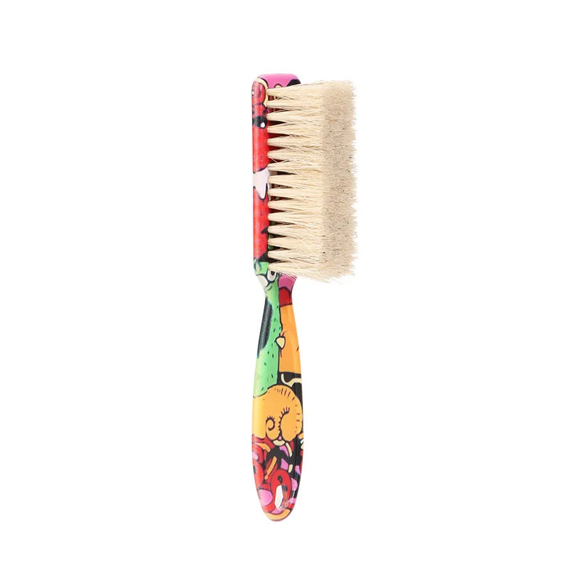 Professional Barber Horsehair Neck Duster Brush