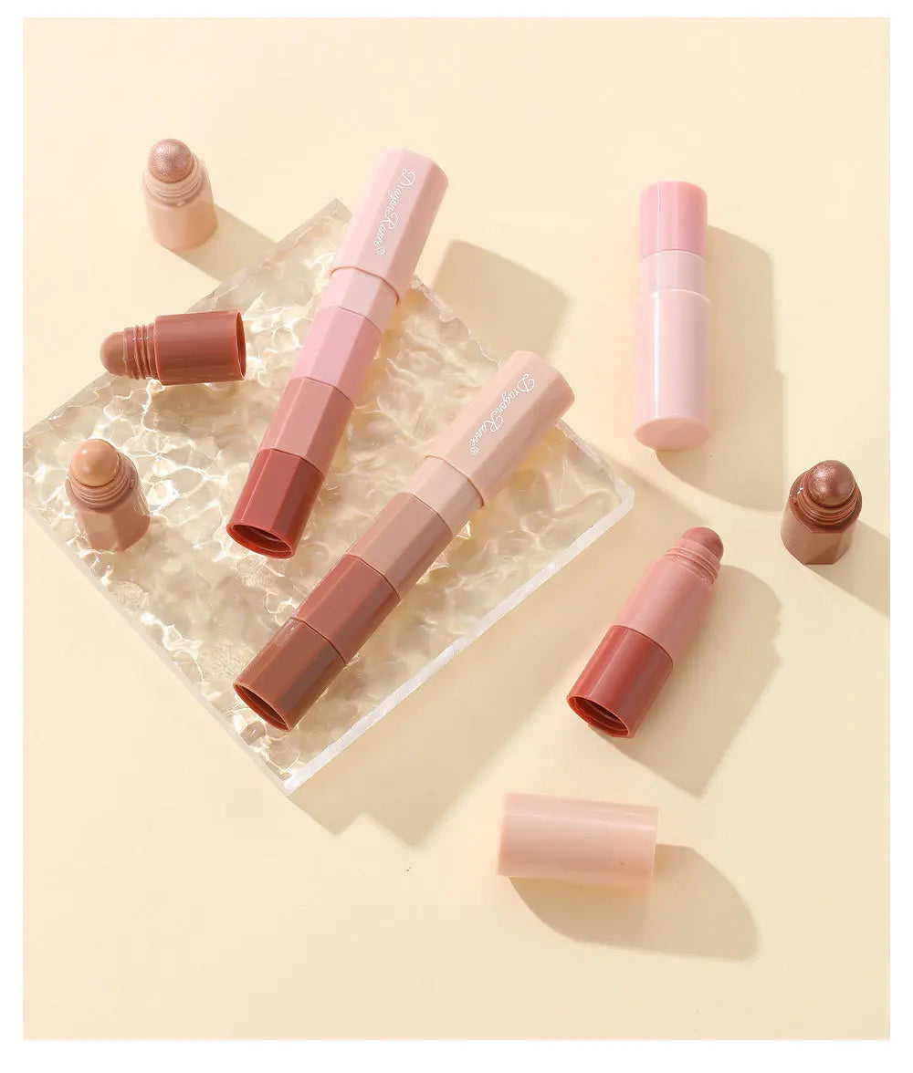 4-Color Waterproof Lazy Eyeshadow Pencil Set