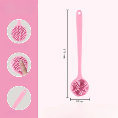 Soft Long-Handle Exfoliating Bath Brush