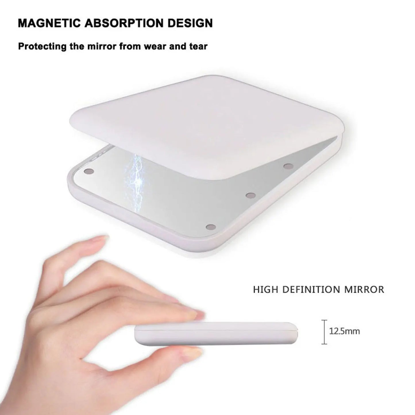 Mini LED Lighted Makeup Mirror