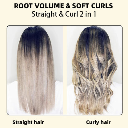 2-in-1 Curling Iron Brush