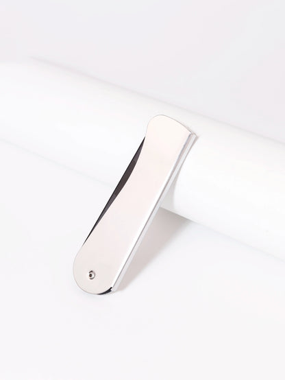 Stainless Steel Foldable Fine-Tooth Beard Comb