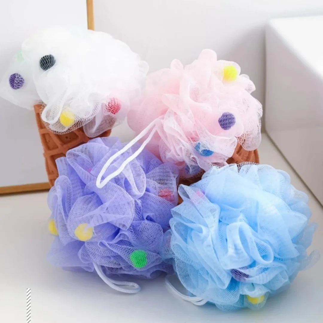 Ice Cream Mesh Body Scrubber