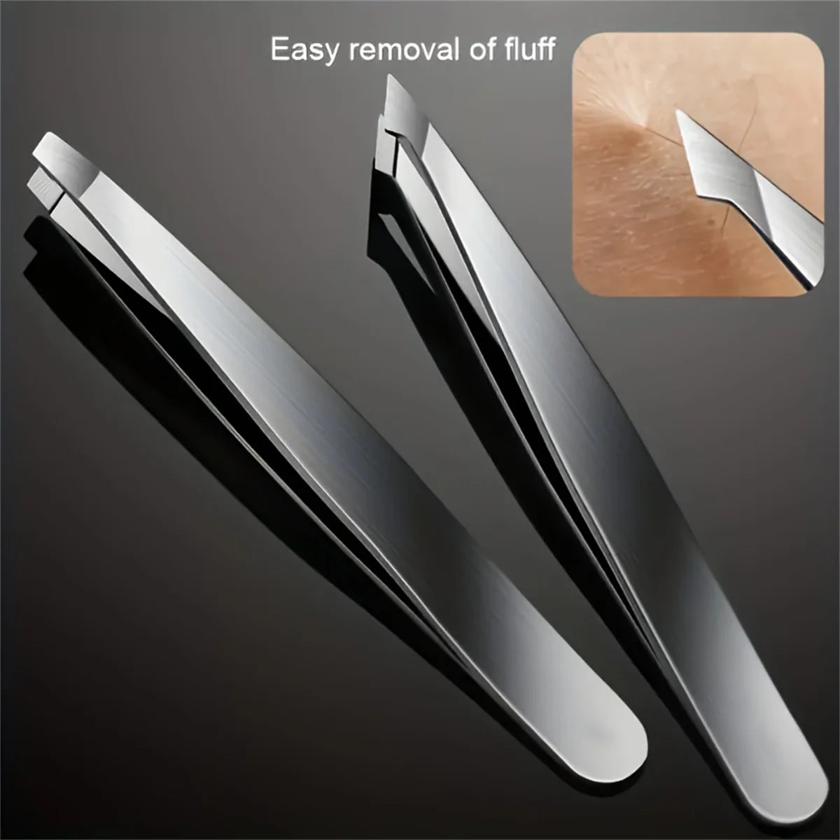 Colorful Stainless Steel Eyebrow Tweezer