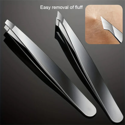 Colorful Stainless Steel Eyebrow Tweezer