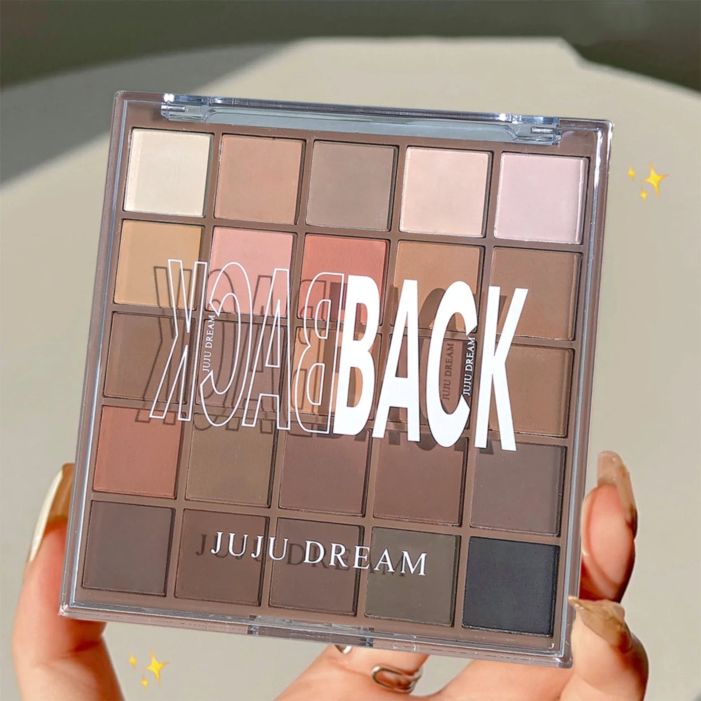 Twenty-Five Color Matte Nude Eyeshadow Palette