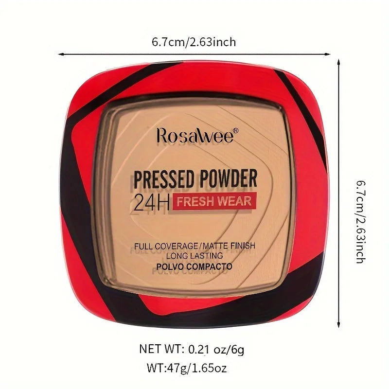 Matte Full-Coverage Pressed Powder Foundation