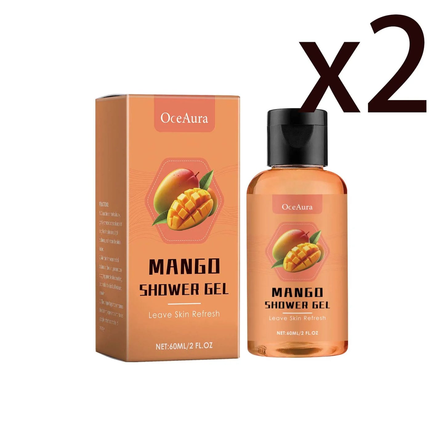 Mango Niacinamide Brightening Shower Gel