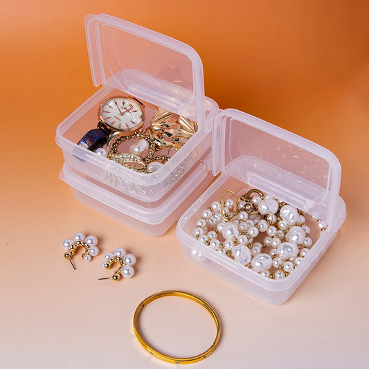 Transparent Flip-Top PP Storage Box