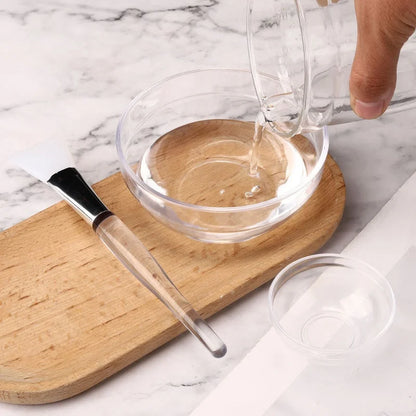 Acrylic Facial Mask Mixing Bowl Set