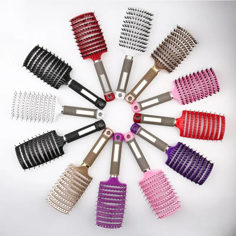 Detangling Bristle and Nylon Hair Brush