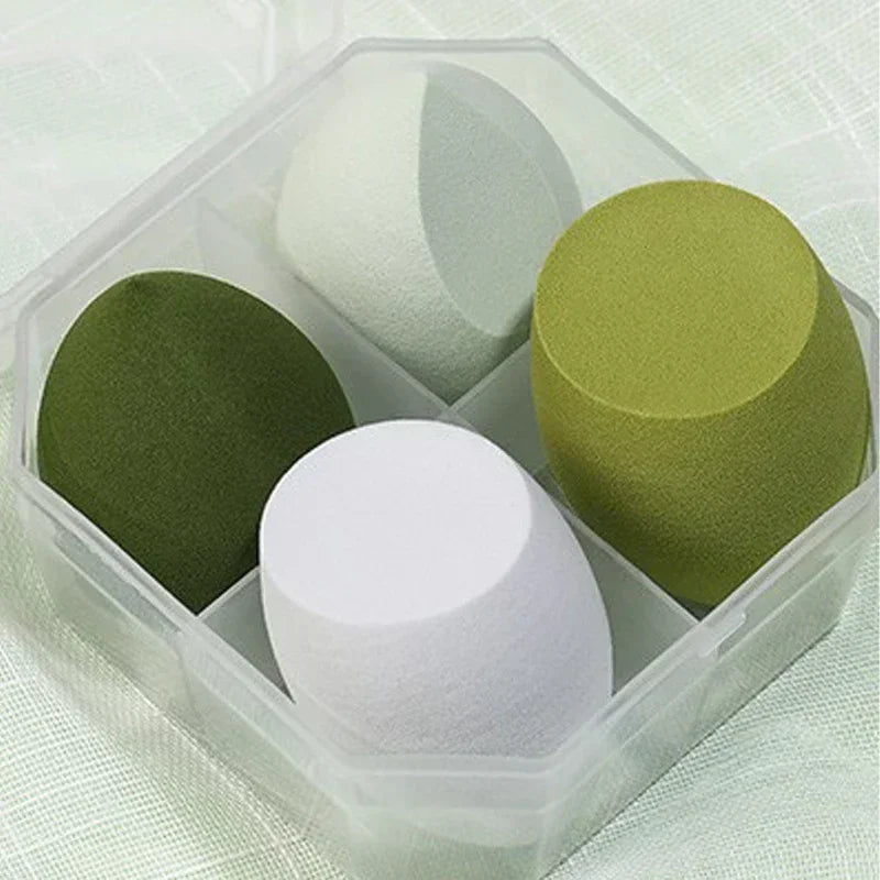 4-Piece Beauty Egg Makeup Sponge Set