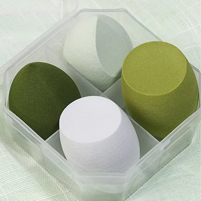 4-Piece Beauty Egg Makeup Sponge Set