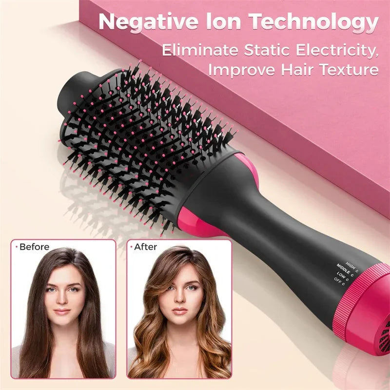 4-in-1 Hot Air Hair Dryer Brush