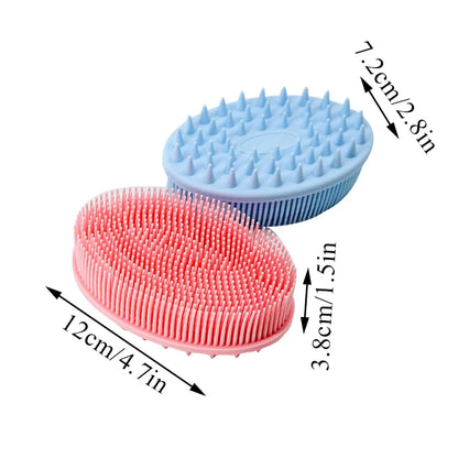 Silicone Exfoliating Body and Scalp Brush