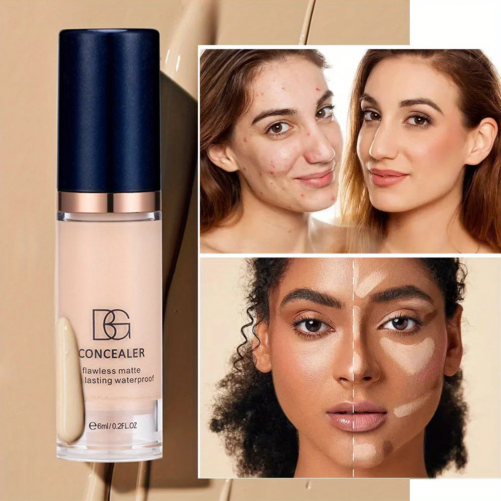 Five-Color Matte Liquid Concealer