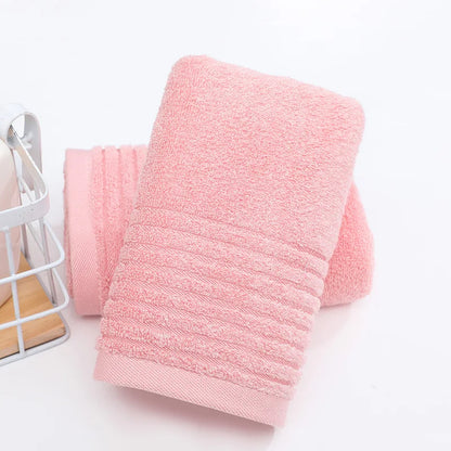 Luxury Red Bamboo Fiber Towel Set Soft